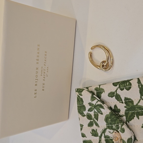 Sezane Julia Braided Ring, VGUC, French Chic, Size Small - Picture 5 of 5